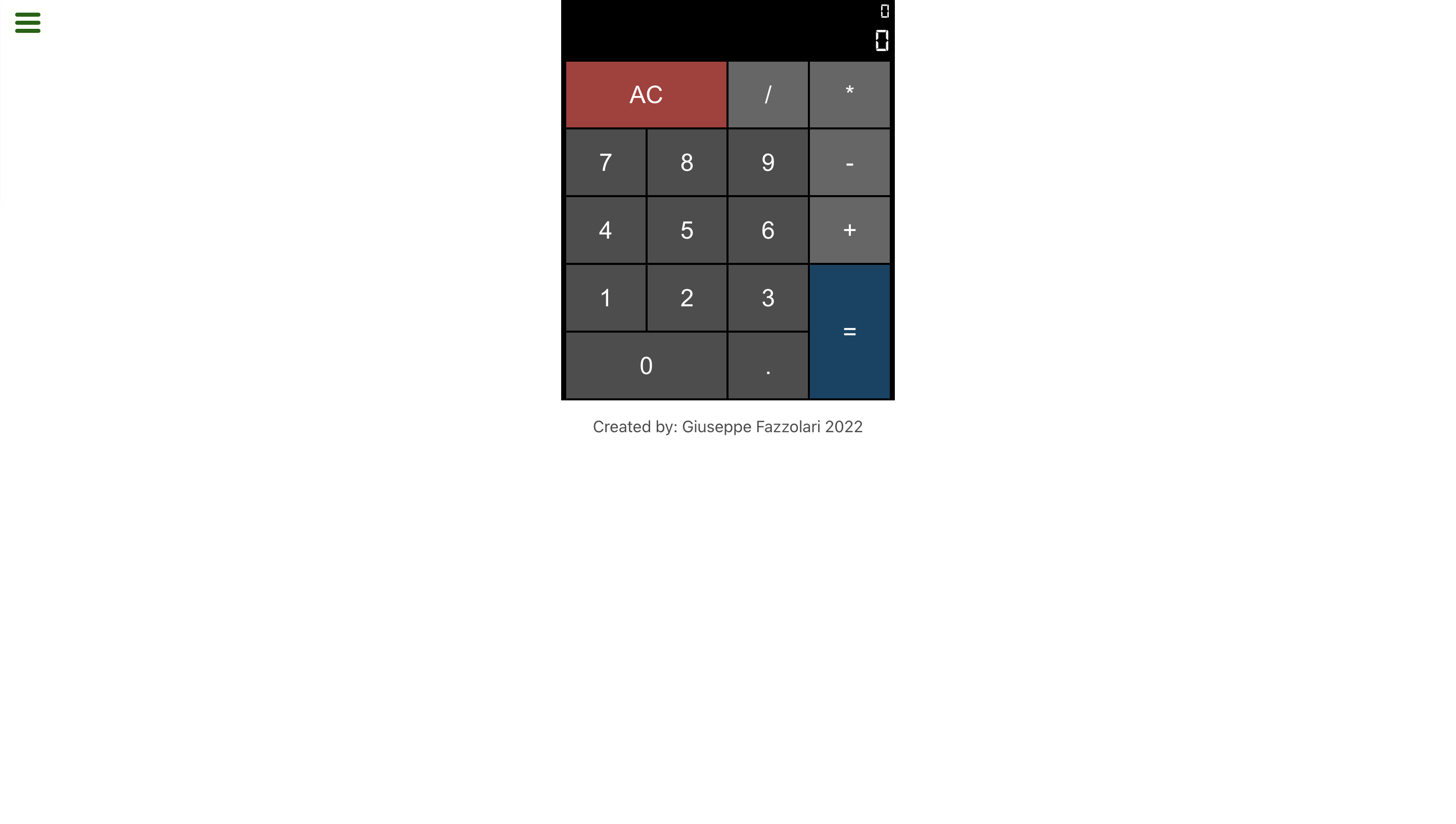 javascript calculator